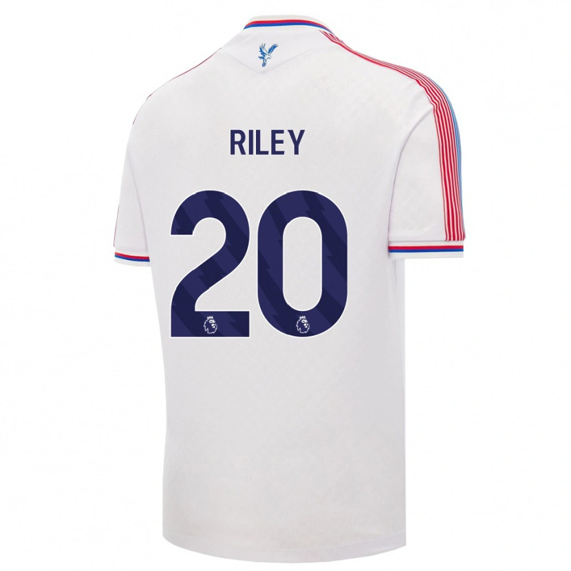 Danxen Homme Maillot Indiah-Paige Riley #20 Blanc Rouge Bleu Tenues Domicile 2026/27 T-Shirt