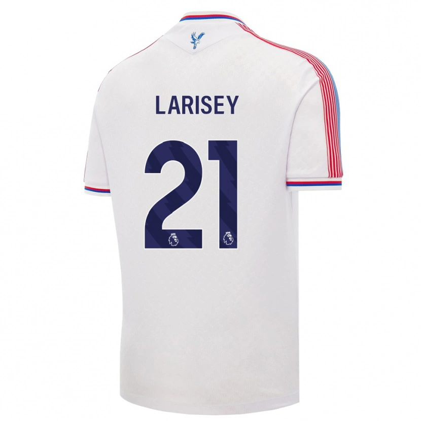 Danxen Homme Maillot Clarissa Larisey #21 Blanc Rouge Bleu Tenues Domicile 2026/27 T-Shirt