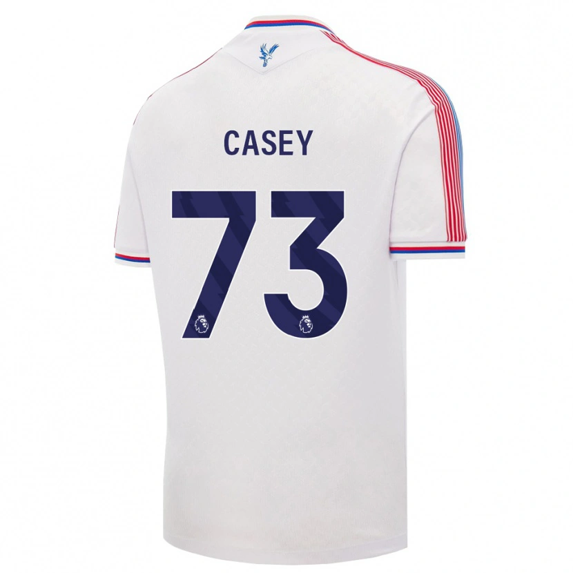 Danxen Homme Maillot Ben Casey #73 Blanc Rouge Bleu Tenues Domicile 2026/27 T-Shirt