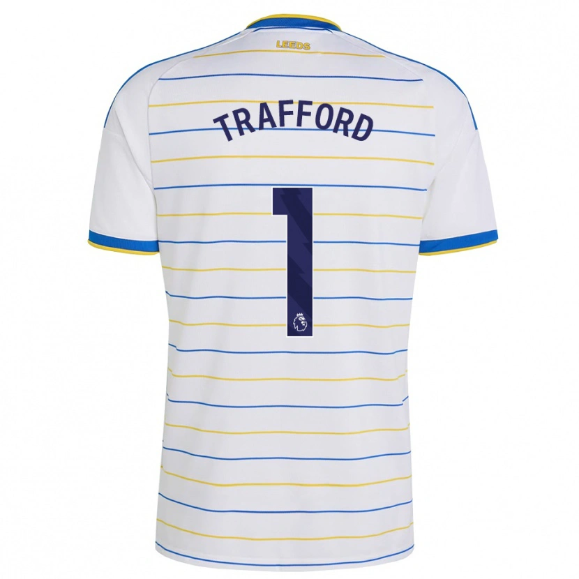 Danxen Homme Maillot James Trafford #1 Rouge Jaune Bleu Tenues Domicile 2026/27 T-Shirt