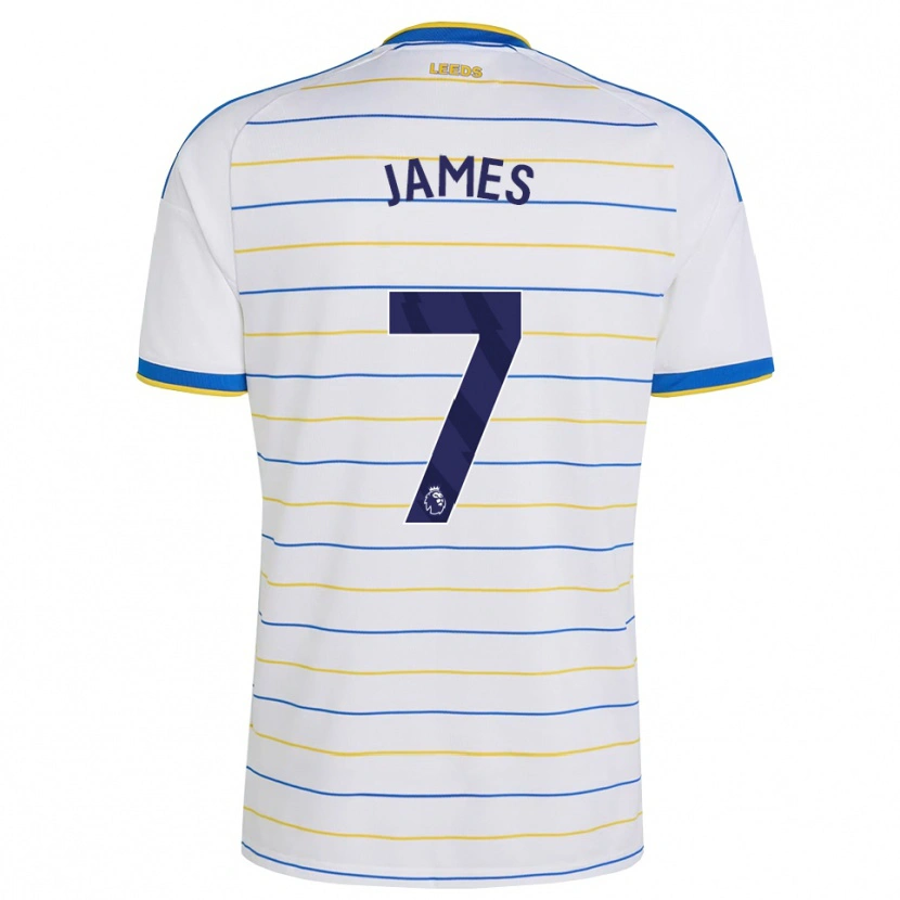 Danxen Homme Maillot Daniel James #7 Rouge Jaune Bleu Tenues Domicile 2026/27 T-Shirt