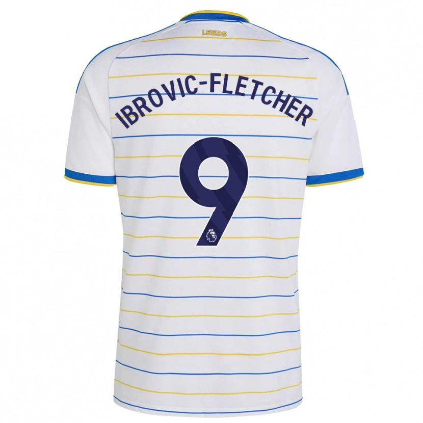 Danxen Homme Maillot Edward Ibrovic-Fletcher #9 Rouge Jaune Bleu Tenues Domicile 2026/27 T-Shirt
