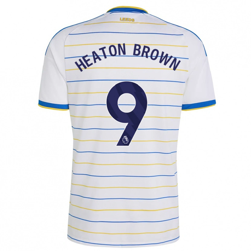 Danxen Homme Maillot Heaton Brown #9 Rouge Jaune Bleu Tenues Domicile 2026/27 T-Shirt
