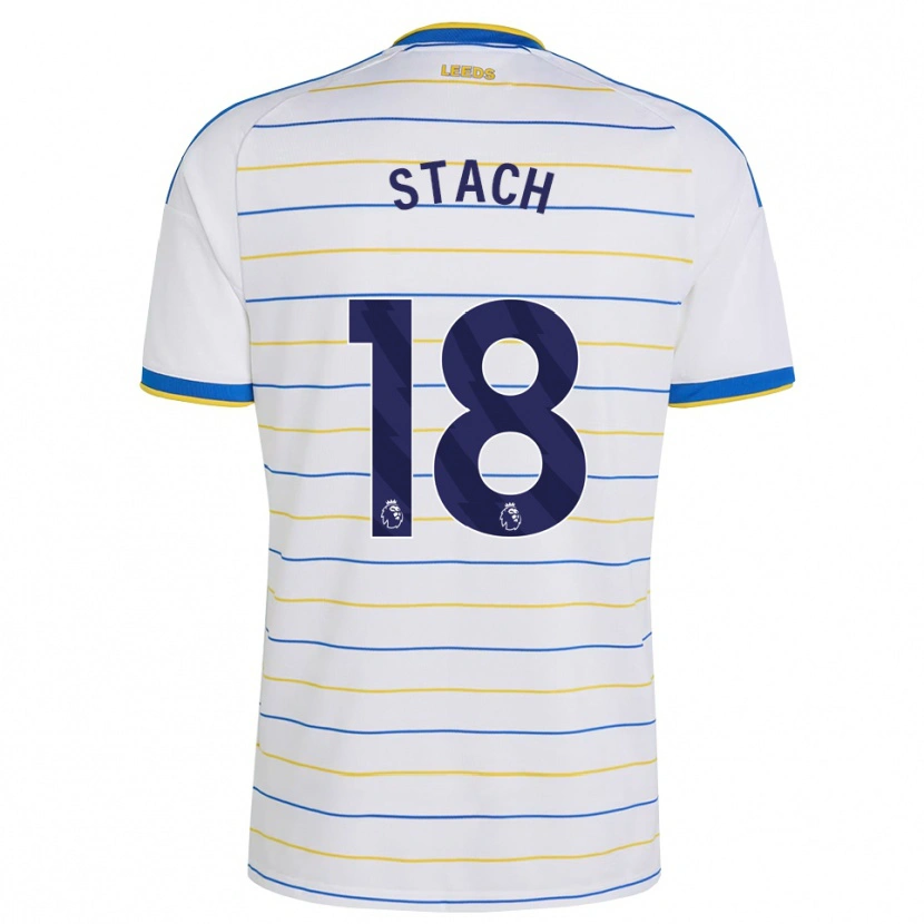 Danxen Homme Maillot Anton Stach #18 Rouge Jaune Bleu Tenues Domicile 2026/27 T-Shirt