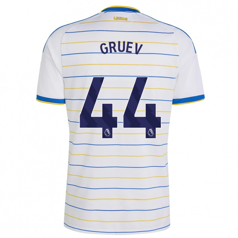 Danxen Homme Maillot Ilia Gruev #44 Rouge Jaune Bleu Tenues Domicile 2026/27 T-Shirt