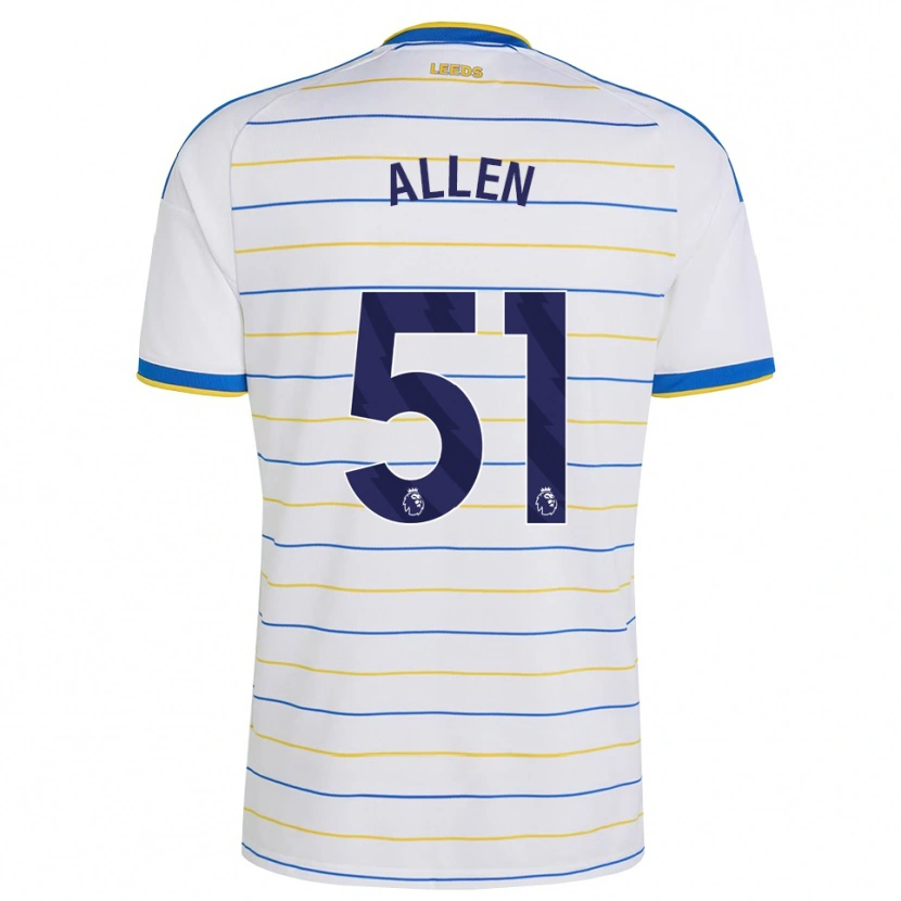 Danxen Homme Maillot Charlie Allen #51 Rouge Jaune Bleu Tenues Domicile 2026/27 T-Shirt
