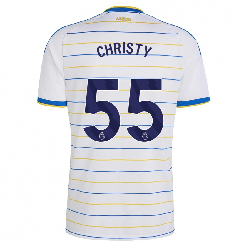 Danxen Homme Maillot Harry Christy #55 Rouge Jaune Bleu Tenues Domicile 2026/27 T-Shirt