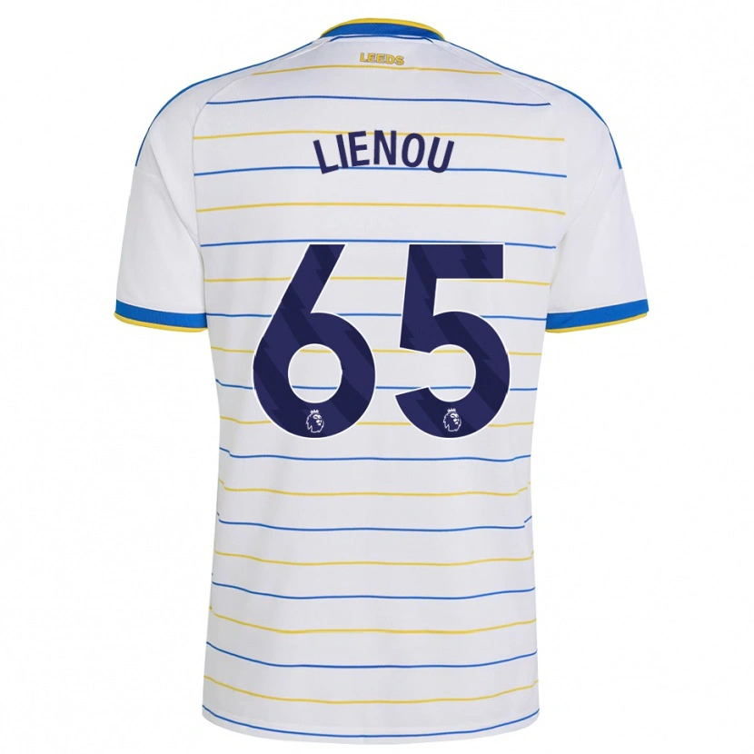 Danxen Homme Maillot Jayden Lienou #65 Rouge Jaune Bleu Tenues Domicile 2026/27 T-Shirt