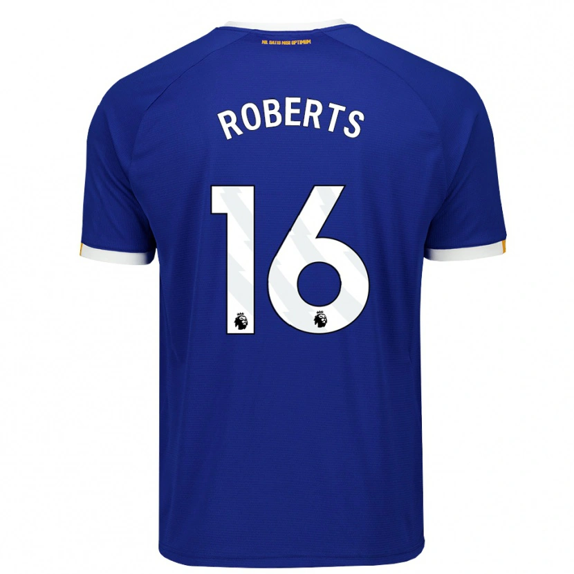 Danxen Homme Maillot Ray Robert #16 Bleu Blanc Jaune Tenues Domicile 2026/27 T-Shirt