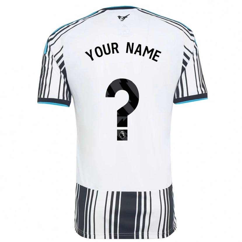 Danxen Homme Maillot Votre Nom #0 Skyblue Noir Blanc Tenues Domicile 2026/27 T-Shirt