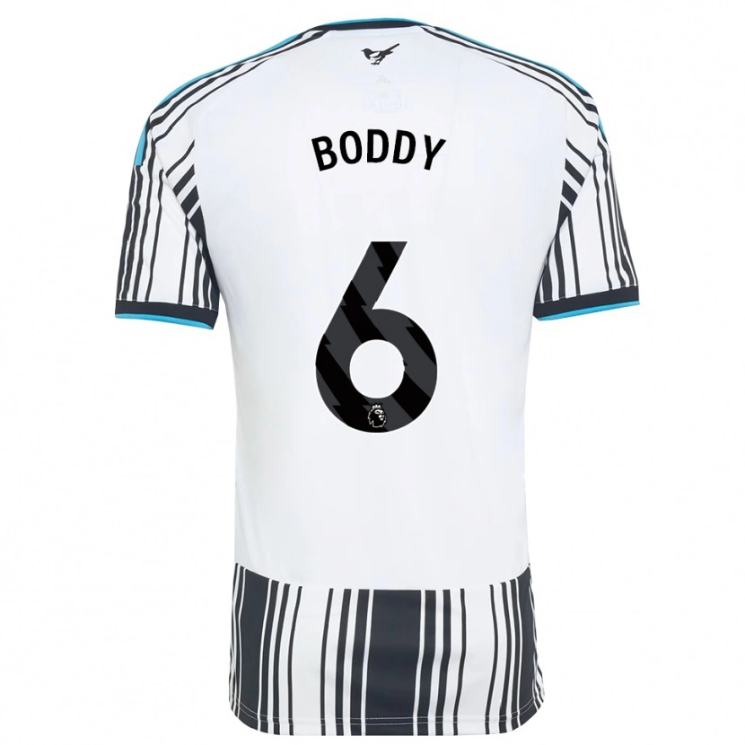 Danxen Homme Maillot Elysia Boddy #6 Skyblue Noir Blanc Tenues Domicile 2026/27 T-Shirt