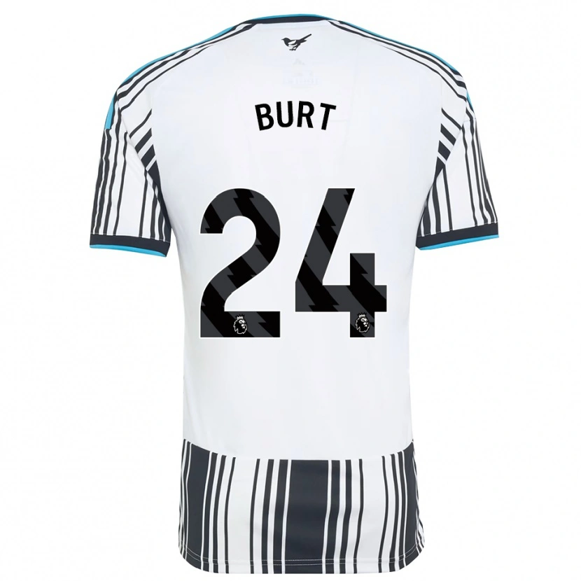 Danxen Homme Maillot Daisy Burt #24 Skyblue Noir Blanc Tenues Domicile 2026/27 T-Shirt
