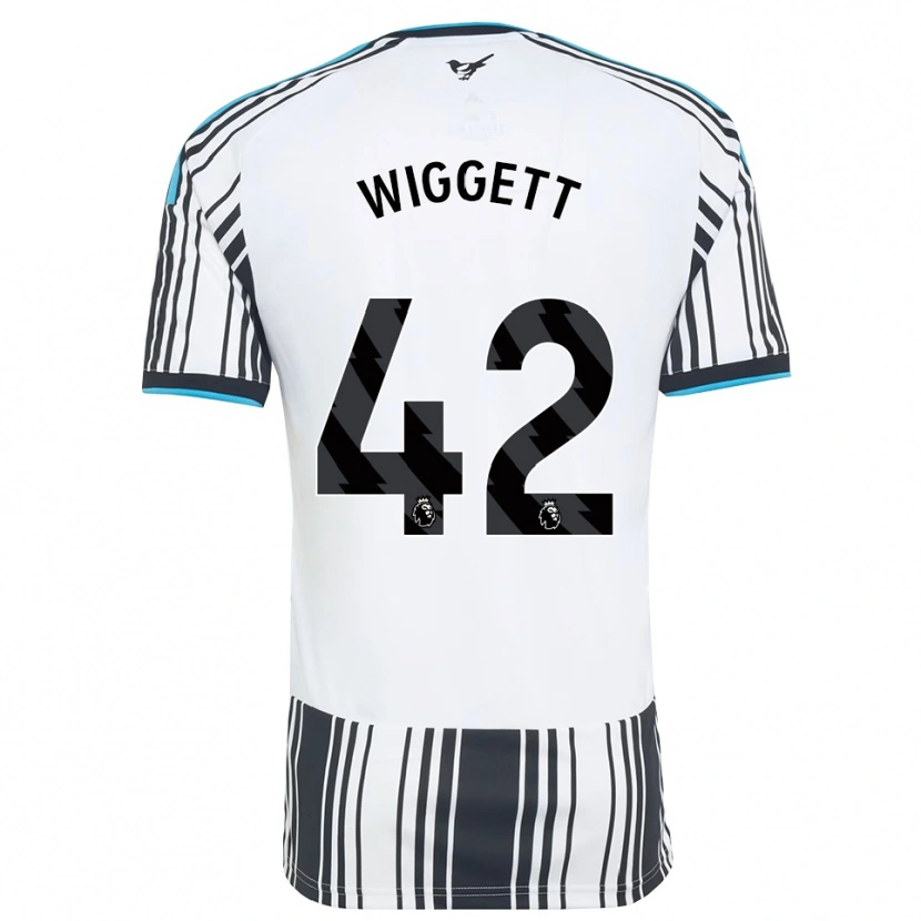 Danxen Homme Maillot Charlie Wiggett #42 Skyblue Noir Blanc Tenues Domicile 2026/27 T-Shirt