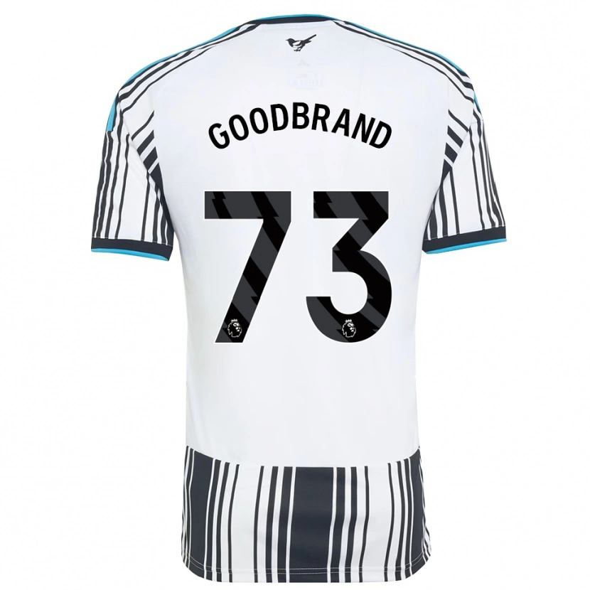 Danxen Homme Maillot Oliver Goodbrand #73 Skyblue Noir Blanc Tenues Domicile 2026/27 T-Shirt