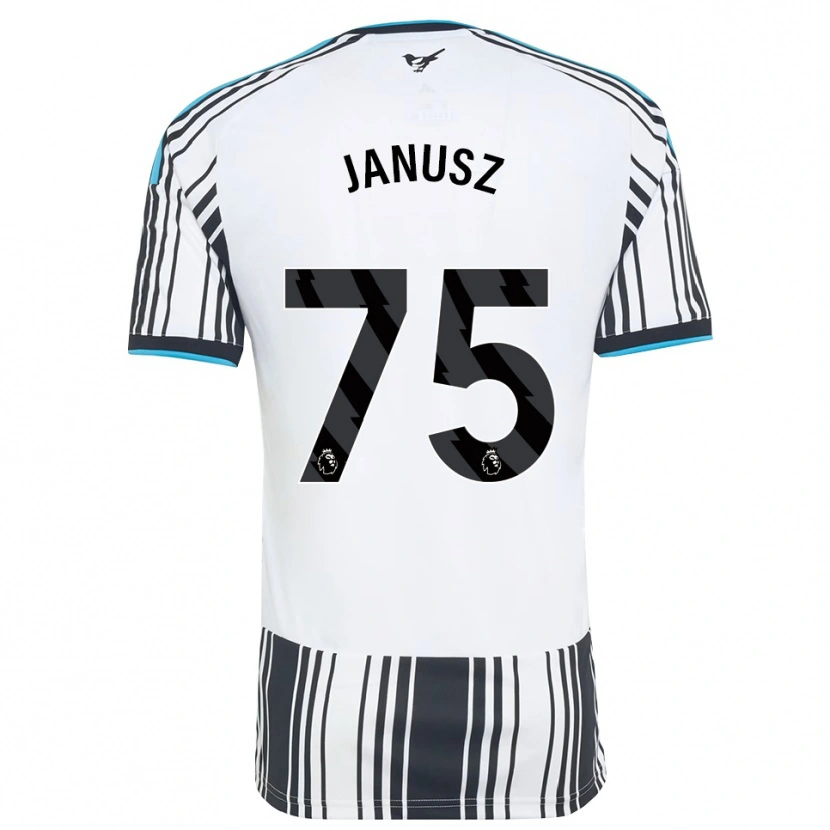 Danxen Homme Maillot Adrian Janusz #75 Skyblue Noir Blanc Tenues Domicile 2026/27 T-Shirt