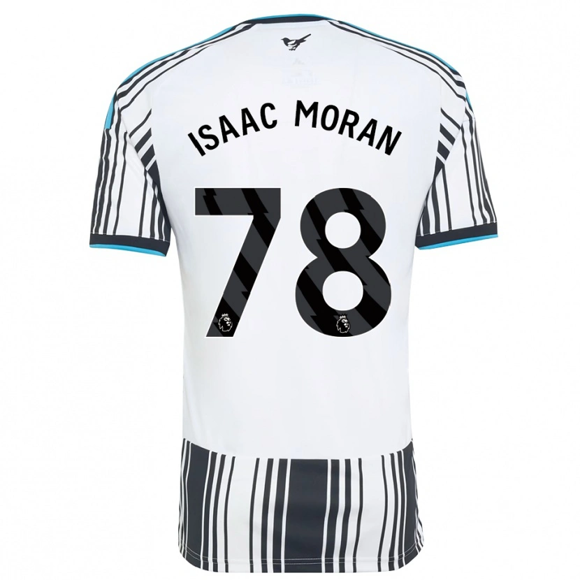 Danxen Homme Maillot Isaac Moran #78 Skyblue Noir Blanc Tenues Domicile 2026/27 T-Shirt