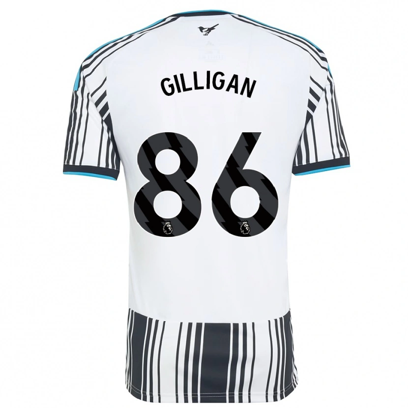 Danxen Homme Maillot Luke Gilligan #86 Skyblue Noir Blanc Tenues Domicile 2026/27 T-Shirt