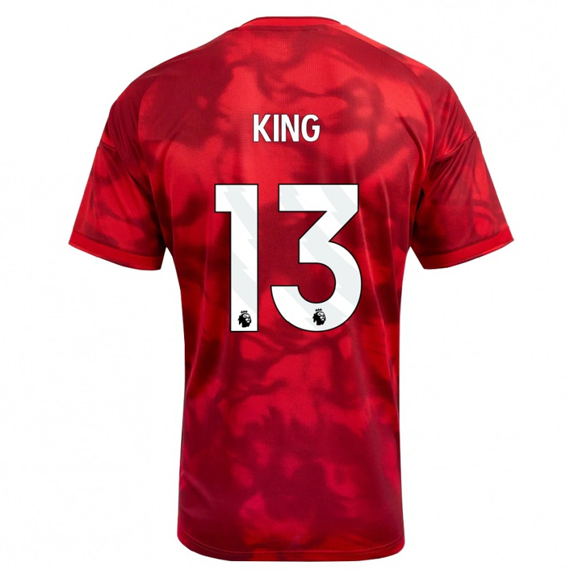 Danxen Homme Maillot Leo King #13 Cramoisi Blanc Tenues Domicile 2026/27 T-Shirt