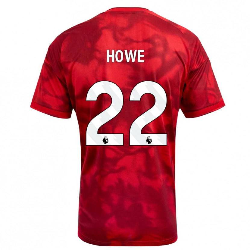 Danxen Homme Maillot Casey Howe #22 Cramoisi Blanc Tenues Domicile 2026/27 T-Shirt