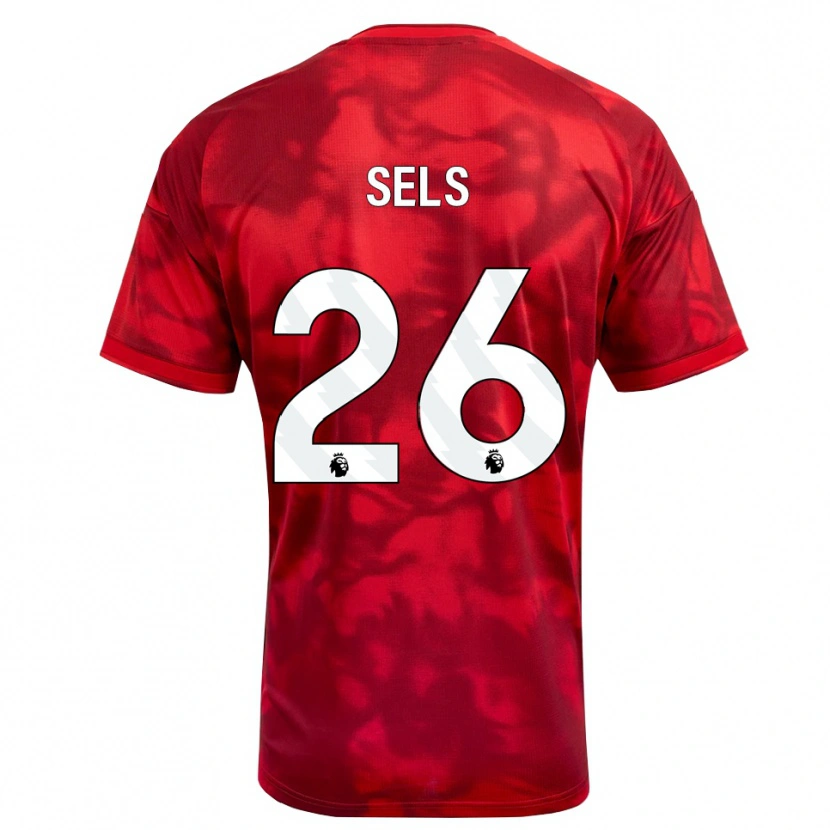 Danxen Homme Maillot Matz Sels #26 Cramoisi Blanc Tenues Domicile 2026/27 T-Shirt