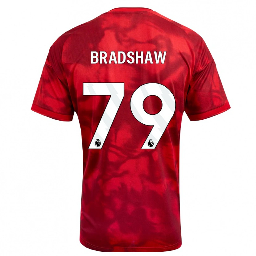Danxen Homme Maillot Alfie Bradshaw #79 Cramoisi Blanc Tenues Domicile 2026/27 T-Shirt