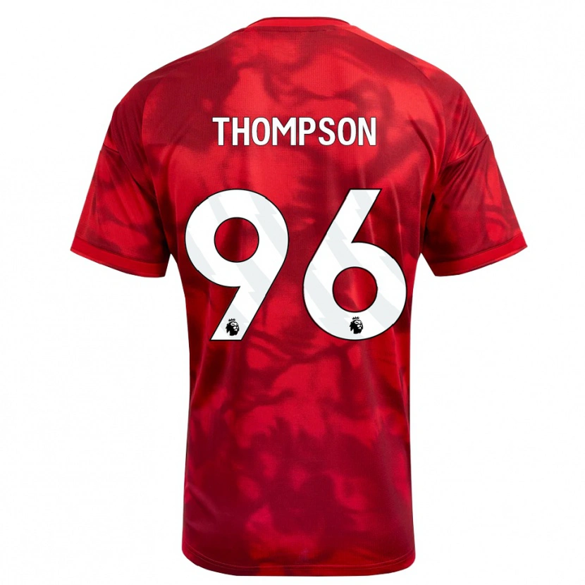 Danxen Homme Maillot Kalum Thompson #96 Cramoisi Blanc Tenues Domicile 2026/27 T-Shirt