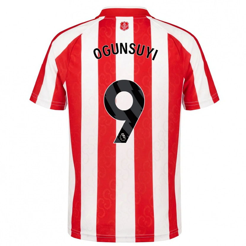 Danxen Homme Maillot Trey Samuel-Ogunsuyi #9 Rouge Blanc Noir Tenues Domicile 2026/27 T-Shirt