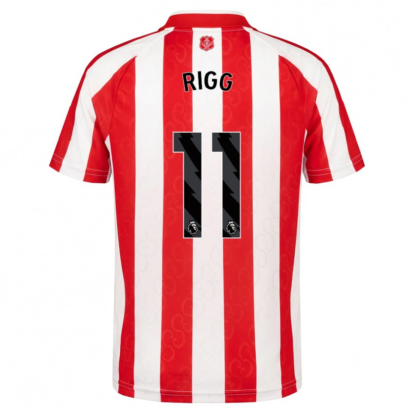 Danxen Homme Maillot Chris Rigg #11 Rouge Blanc Noir Tenues Domicile 2026/27 T-Shirt