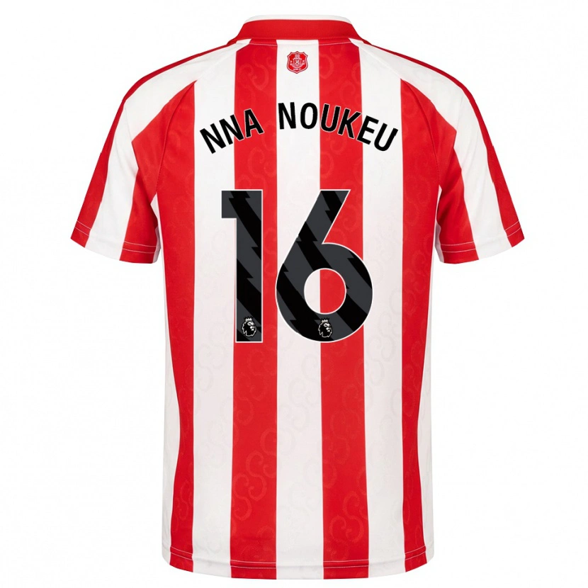 Danxen Homme Maillot Blondy Nna Noukeu #16 Rouge Blanc Noir Tenues Domicile 2026/27 T-Shirt