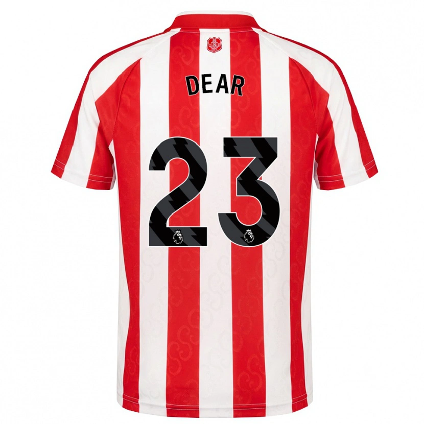 Danxen Homme Maillot Jenna Dear #23 Rouge Blanc Noir Tenues Domicile 2026/27 T-Shirt