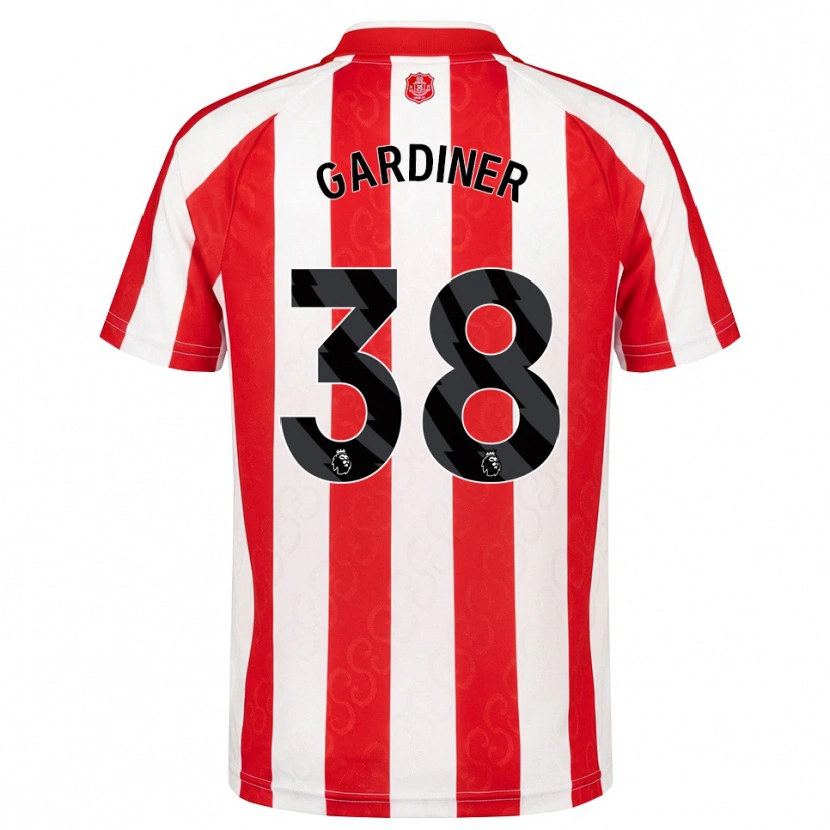 Danxen Homme Maillot Harry Gardiner #38 Rouge Blanc Noir Tenues Domicile 2026/27 T-Shirt