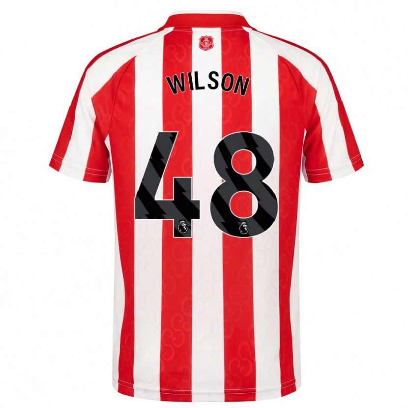 Danxen Homme Maillot Callum Wilson #48 Rouge Blanc Noir Tenues Domicile 2026/27 T-Shirt