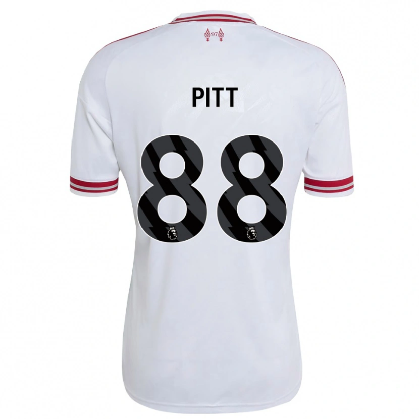 Danxen Homme Maillot Lucas Pitt #88 Rouge Blanc Tenues Extérieur 2026/27 T-Shirt