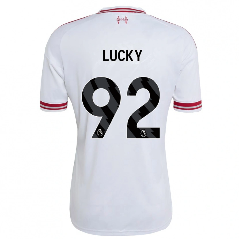 Danxen Homme Maillot Wellity Lucky #92 Rouge Blanc Tenues Extérieur 2026/27 T-Shirt