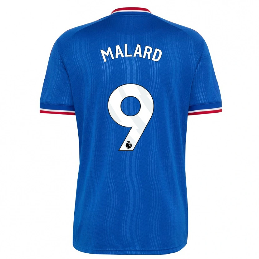Danxen Homme Maillot Melvine Malard #9 Bleu Blanc Rouge Tenues Extérieur 2026/27 T-Shirt