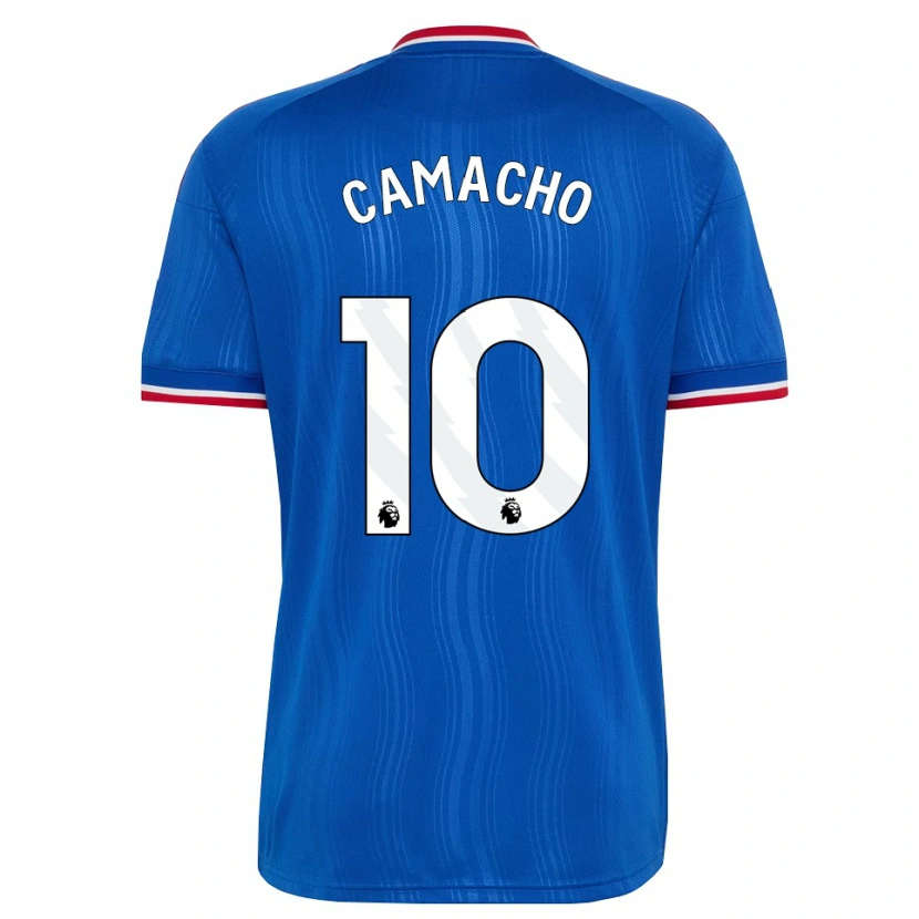 Danxen Homme Maillot Jaume Camacho #10 Bleu Blanc Rouge Tenues Extérieur 2026/27 T-Shirt