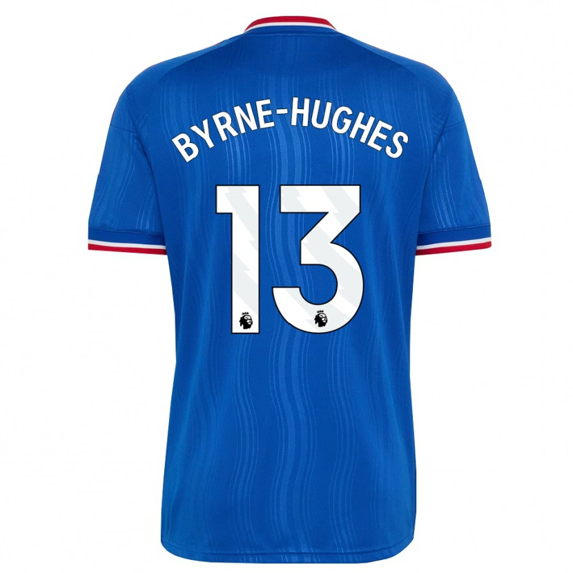 Danxen Homme Maillot Cameron Byrne-Hughes #13 Bleu Blanc Rouge Tenues Extérieur 2026/27 T-Shirt