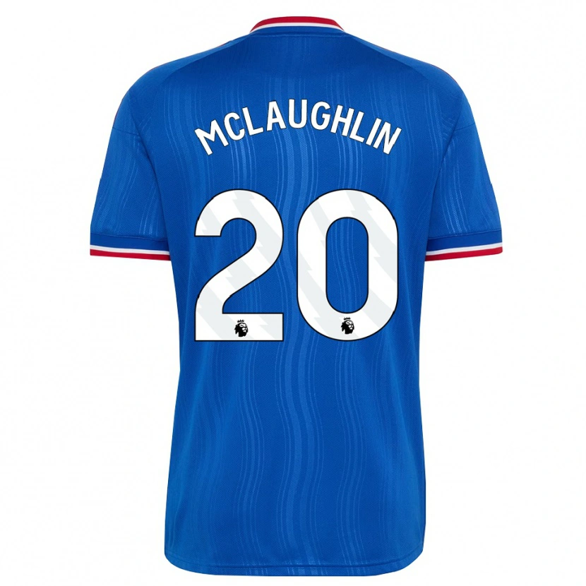Danxen Homme Maillot Harlem Mclaughlin #20 Bleu Blanc Rouge Tenues Extérieur 2026/27 T-Shirt