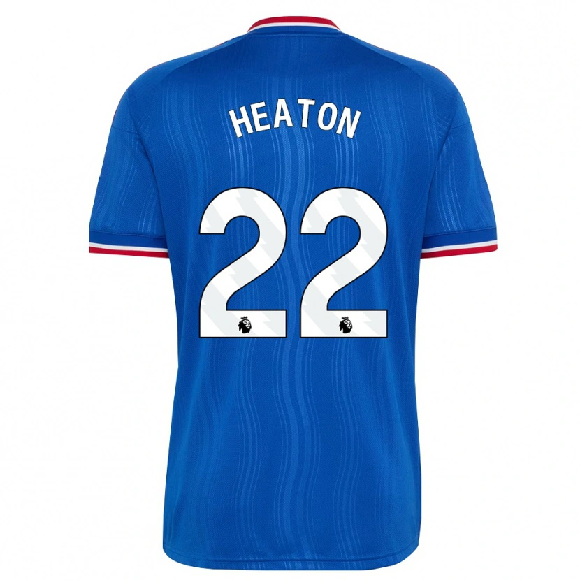 Danxen Homme Maillot Tom Heaton #22 Bleu Blanc Rouge Tenues Extérieur 2026/27 T-Shirt