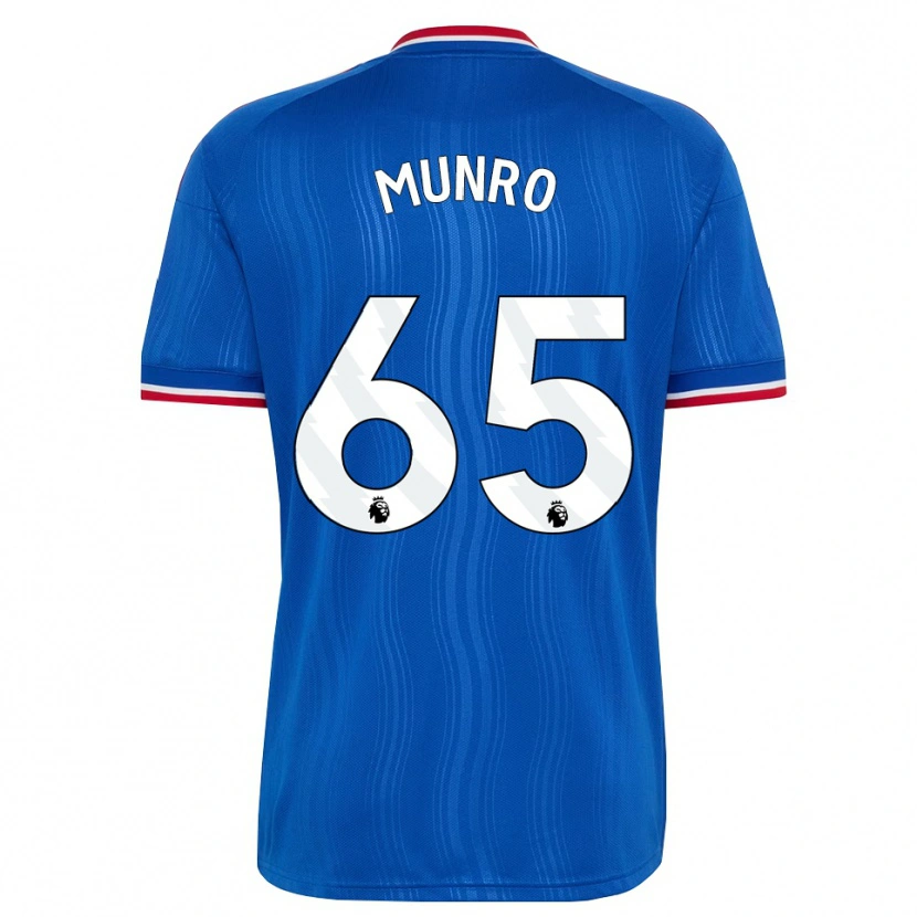 Danxen Homme Maillot Reece Munro #65 Bleu Blanc Rouge Tenues Extérieur 2026/27 T-Shirt