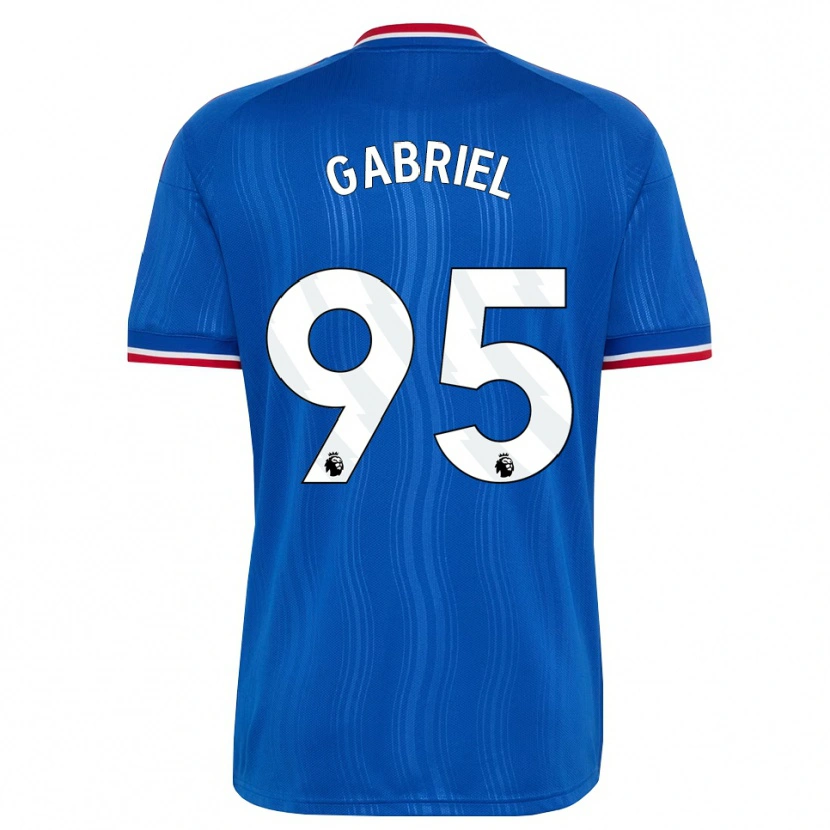 Danxen Homme Maillot Jj Gabriel #95 Bleu Blanc Rouge Tenues Extérieur 2026/27 T-Shirt