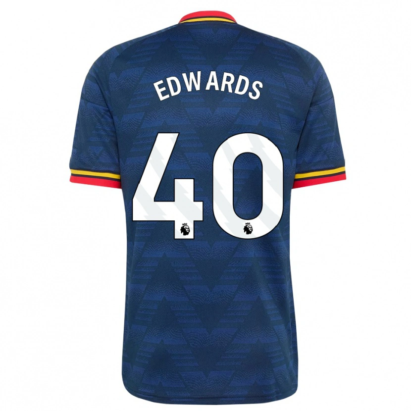 Danxen Homme Maillot Khayon Edwards #40 Midnightblue Jaune Rouge Tenues Extérieur 2026/27 T-Shirt