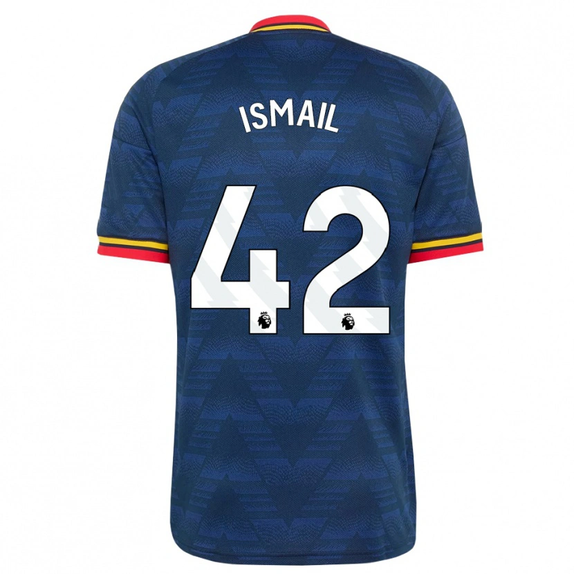 Danxen Homme Maillot Cam'ron Ismail #42 Midnightblue Jaune Rouge Tenues Extérieur 2026/27 T-Shirt