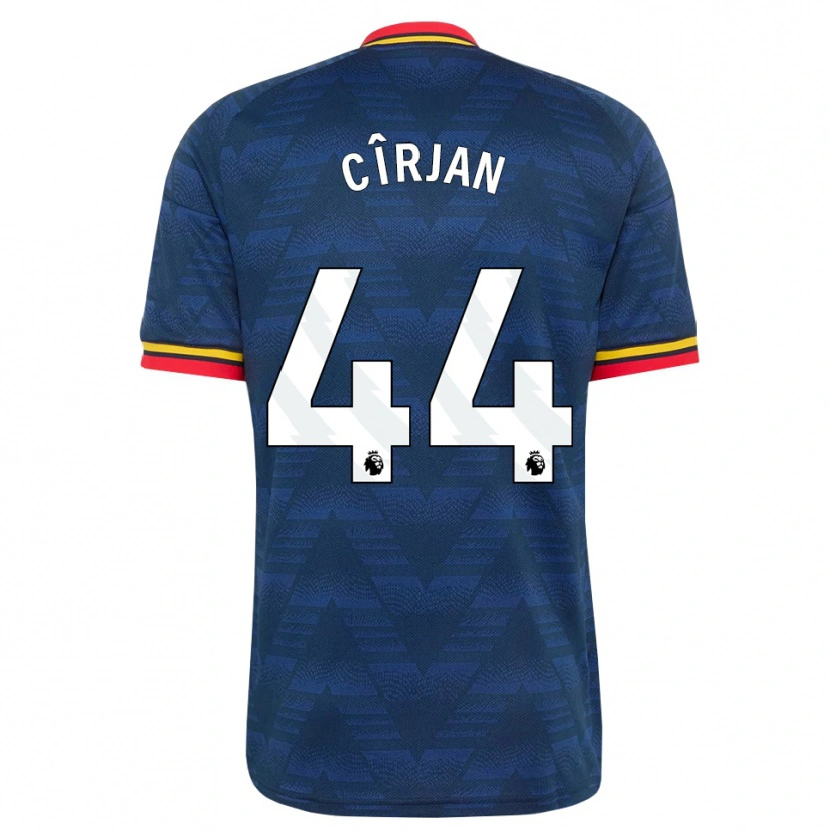Danxen Homme Maillot Catalin Cîrjan #44 Midnightblue Jaune Rouge Tenues Extérieur 2026/27 T-Shirt