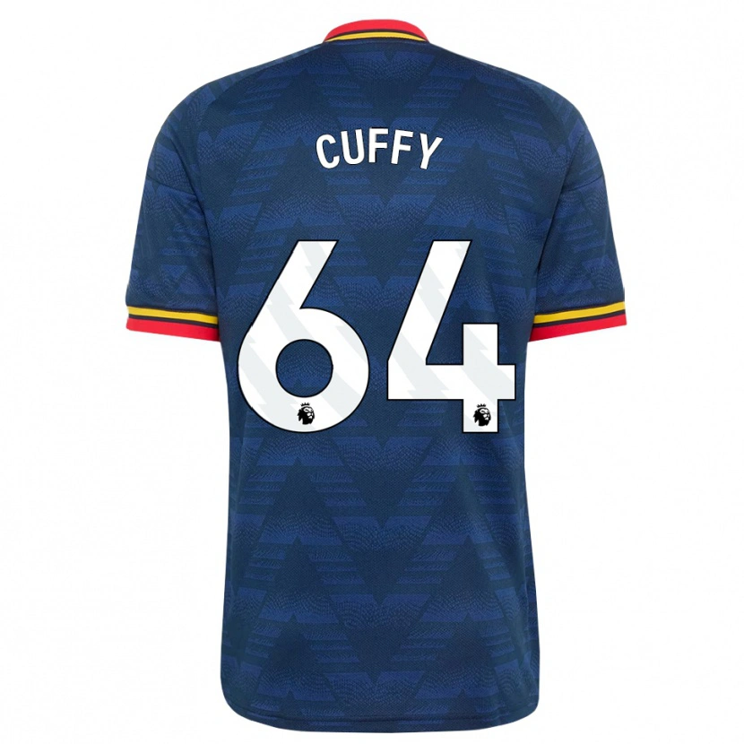Danxen Homme Maillot Brooke Norton Cuffy #64 Midnightblue Jaune Rouge Tenues Extérieur 2026/27 T-Shirt