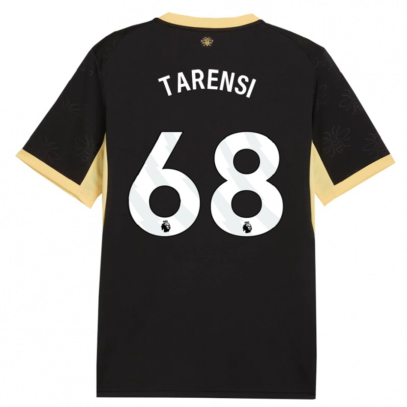 Danxen Homme Maillot Oscar Tarensi #68 Noir Jaune Tenues Extérieur 2026/27 T-Shirt