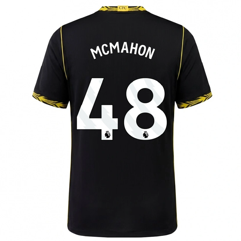 Danxen Homme Maillot Harrison Mcmahon #48 Noir Jaune Tenues Extérieur 2026/27 T-Shirt