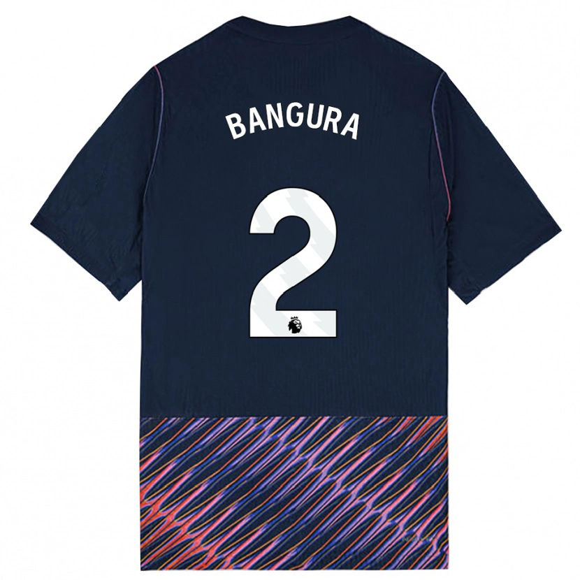 Danxen Homme Maillot Samal Bangura #2 Bleu Royal Blanc Tenues Extérieur 2026/27 T-Shirt