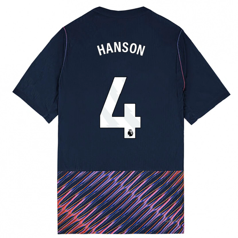 Danxen Homme Maillot Cayon Hanson #4 Bleu Royal Blanc Tenues Extérieur 2026/27 T-Shirt