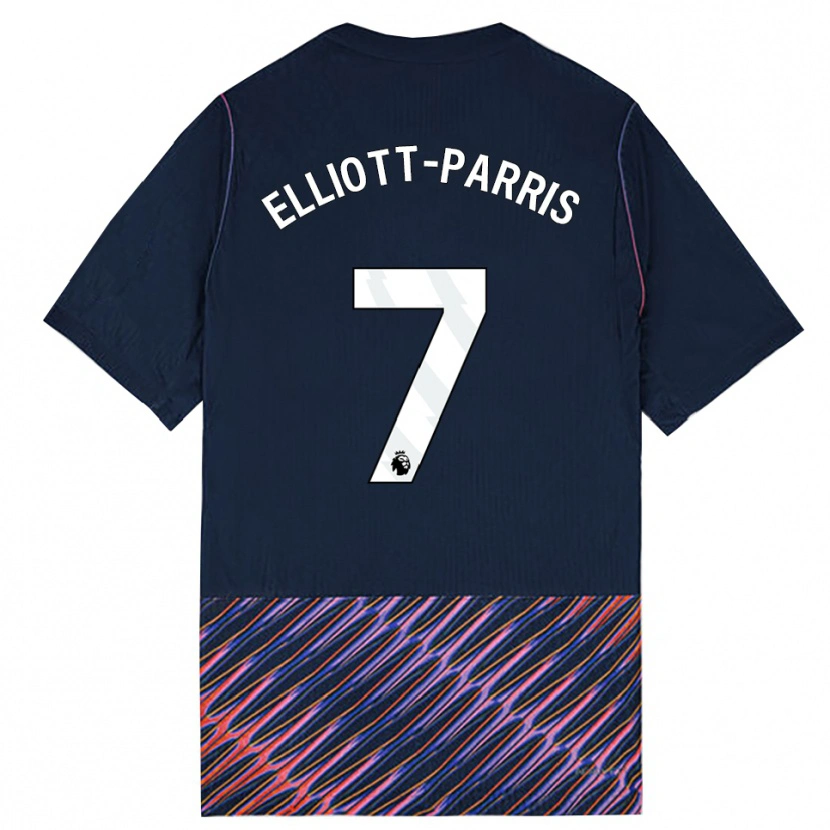 Danxen Homme Maillot Reiss Elliott-Parris #7 Bleu Royal Blanc Tenues Extérieur 2026/27 T-Shirt